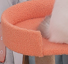 Compact Fish Design Cat Tree and Scratching Post