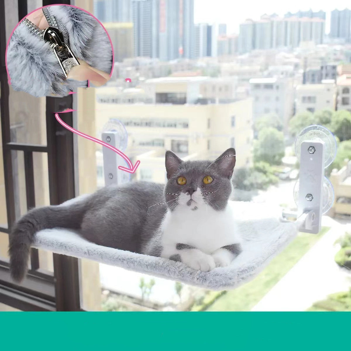 Fold-away Cat Window Hammock - 2 Sizes