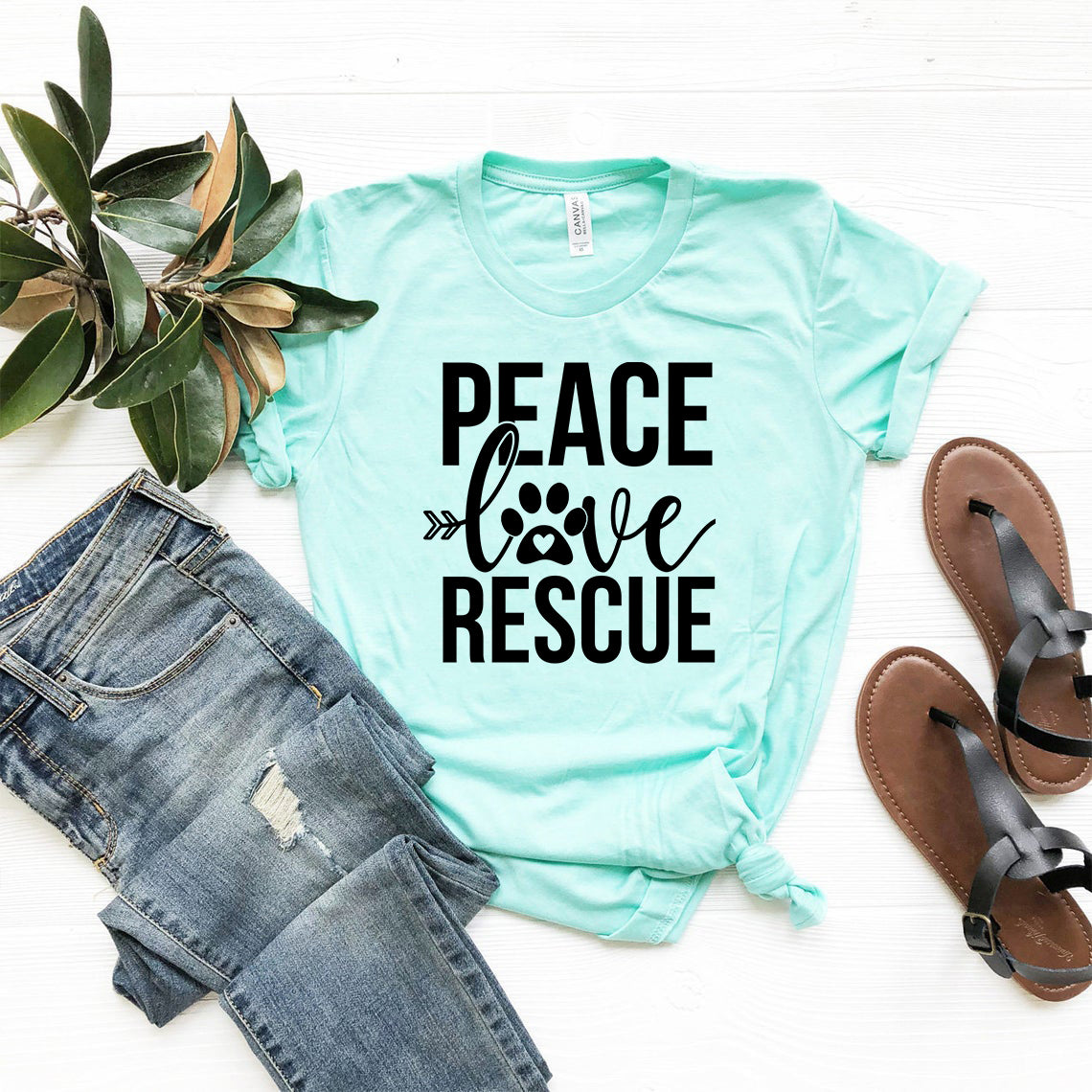 Peace Love Rescue Shirt