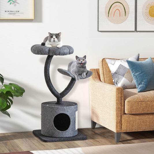 The Snuggler - Cat Tree - Y-shaped Metal Frame