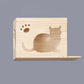 Solid Wood Wall Mounted Cat Platforms