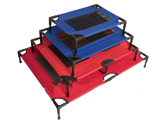 Raised Outdoor Folding Pet Bed - 4 Sizes