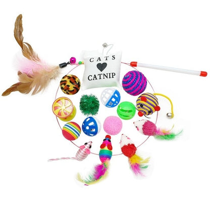 Deluxe Cat Toy Starter Set