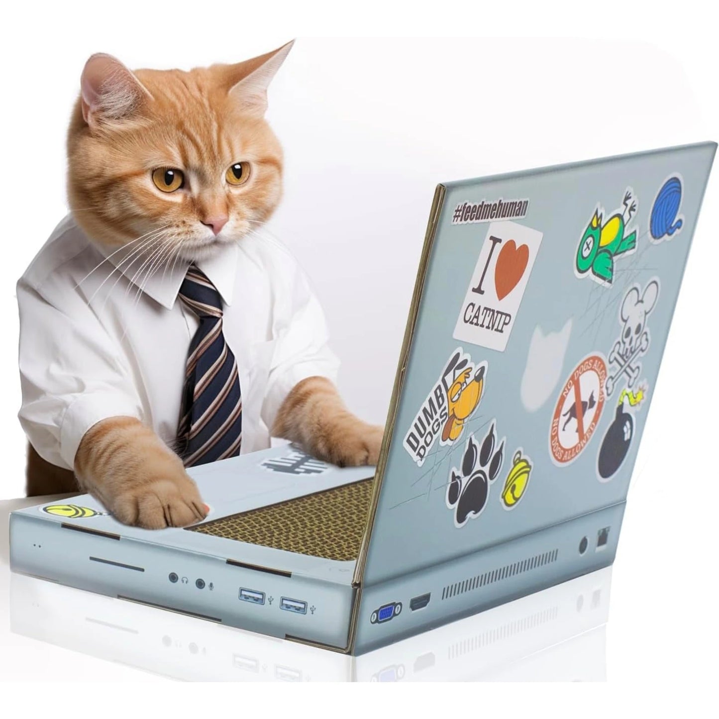 Cat Scratch Board Laptop For Office Cats