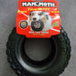 Rubber Tire Sturdy Dog Chew Toy by Mammoth