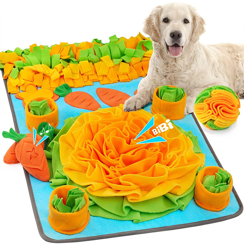 Carrot Bliss - Snuffle Mat - Large Roll-up