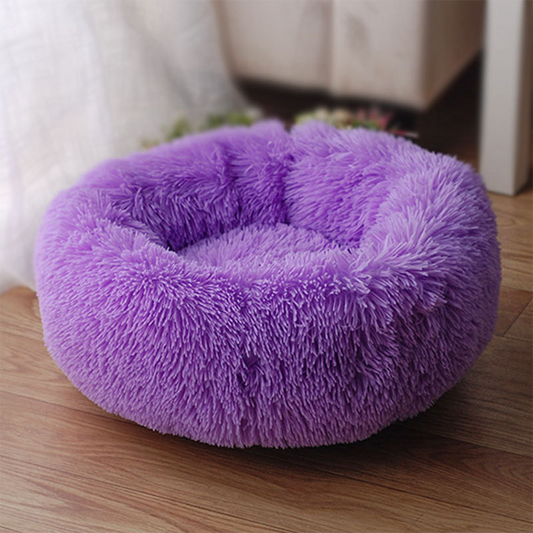 Calming Plush Bed For Anxious Pets