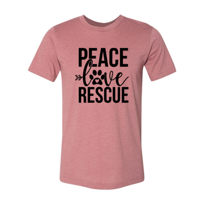 Peace Love Rescue Shirt