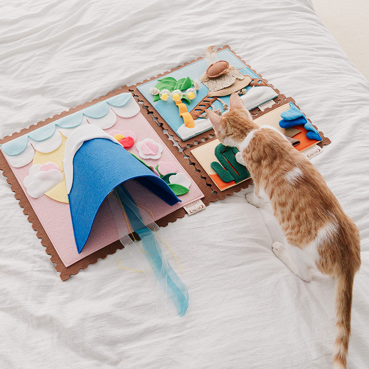 The Travel Diary - Snuffle Mat - Especially for Felines
