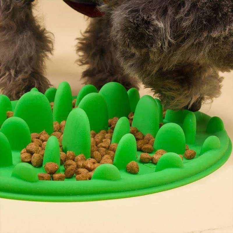 Silicone Slow Pet Feeder Bowl Insert