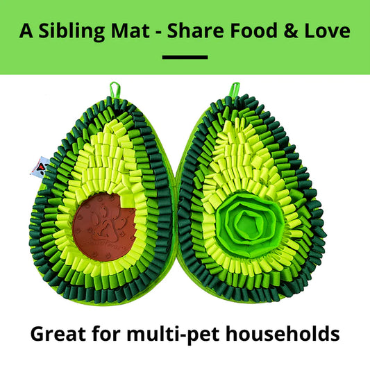 Delicious Avocado - Snuffle Mat - Dual Sided