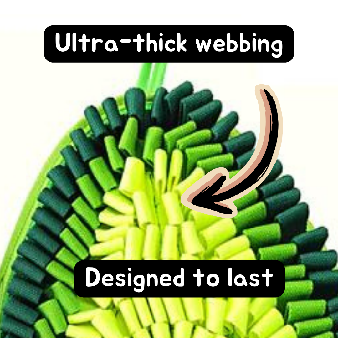 Delicious Avocado - Snuffle Mat - Dual Sided