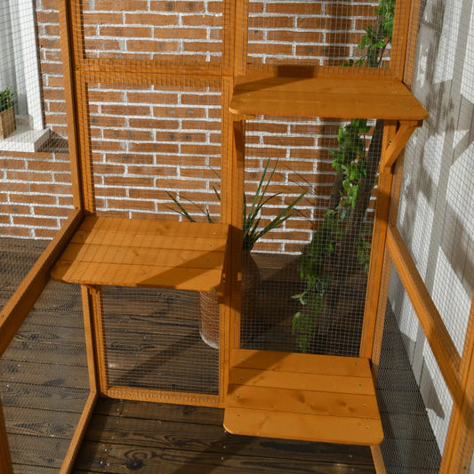 The Alfresco - Catio - Natural Wood