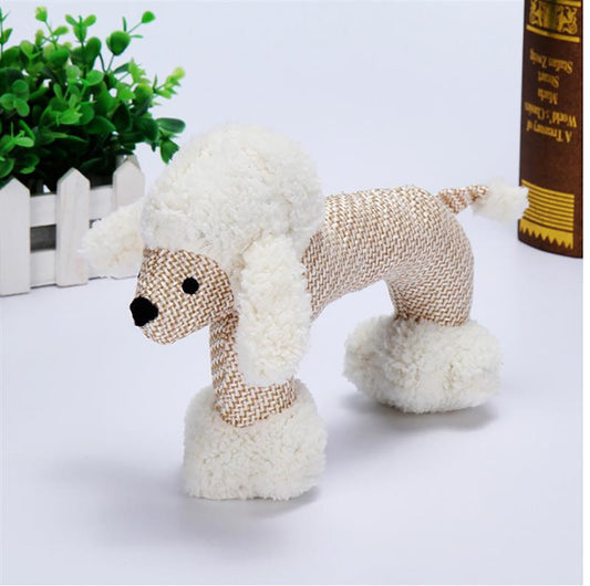 Bite-Resistant Plush Dog Toy