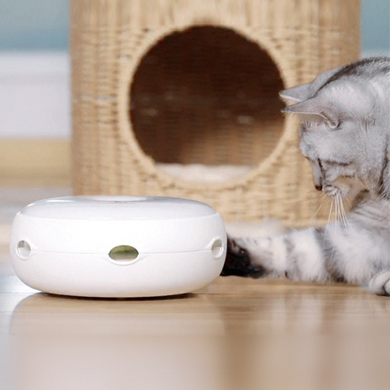 Feather Teasing Smart Toy for Cats