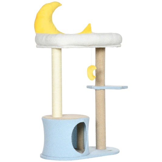 Moon Beam - Cat Tower - Teddy Fleece Nest