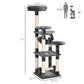 52" Multi-Level Cat Tree Tower Activity Centre with Hammock