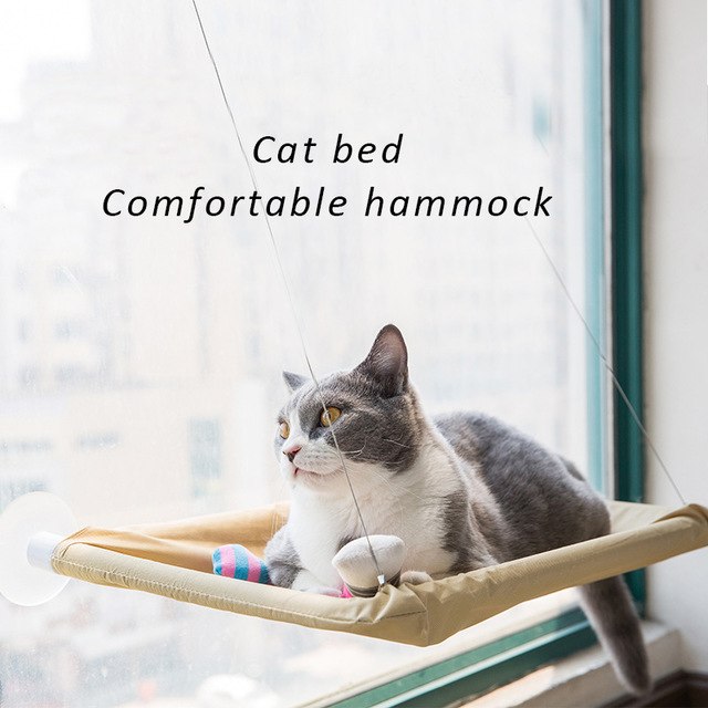 Window Hammock for Large Cats - Ghost's Fave!