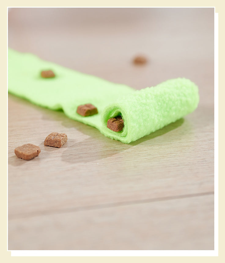 The Infinity Ball - Snuffle Toy - With Roll-out Fleece