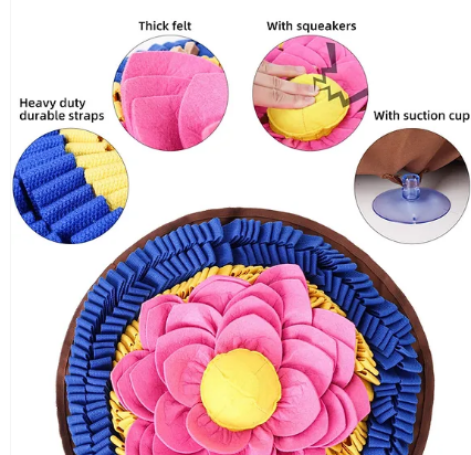 The Lotus - Snuffle Mat - Strong Webbing