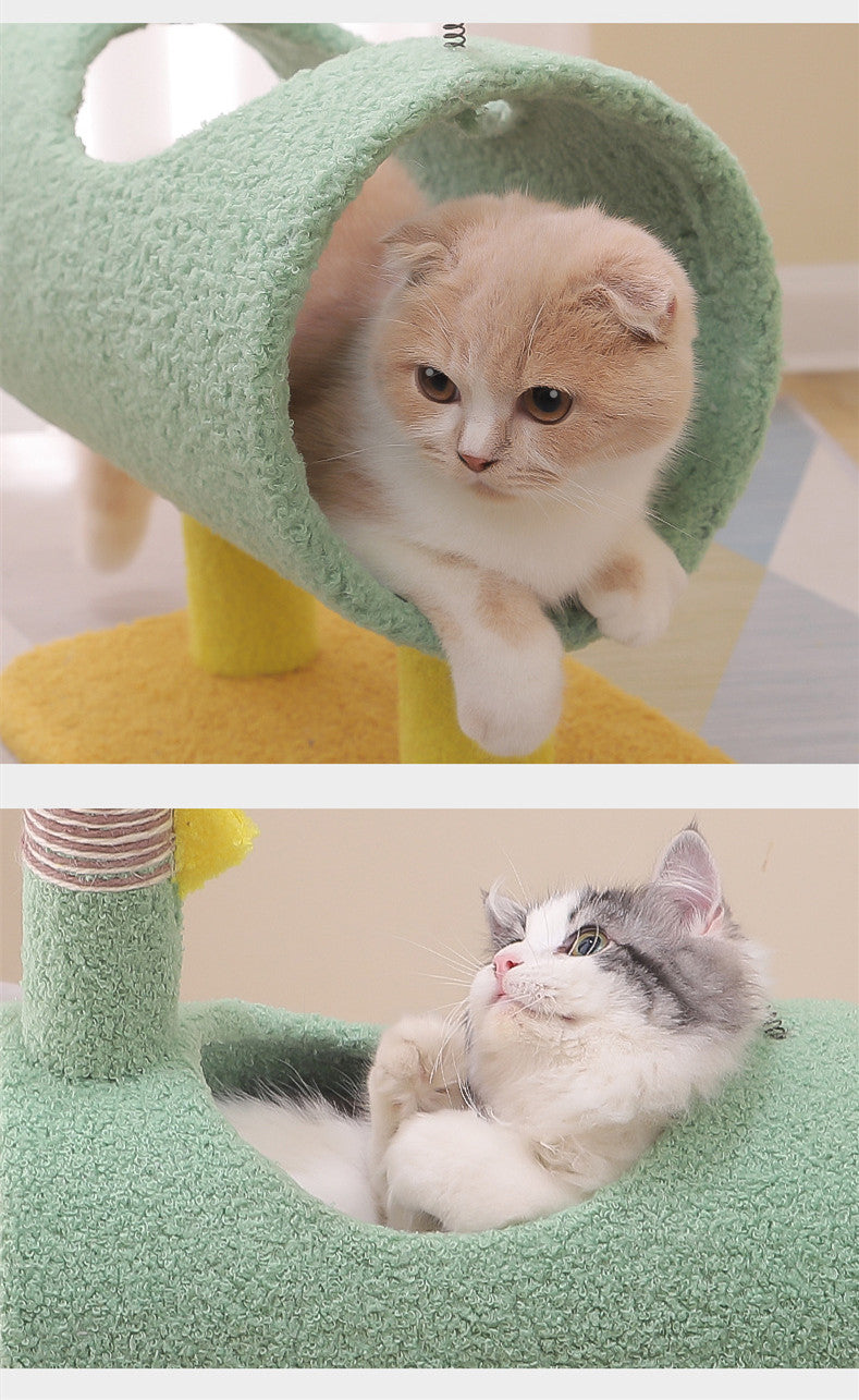 Cat Sisal Scratching Post in Animal Styles