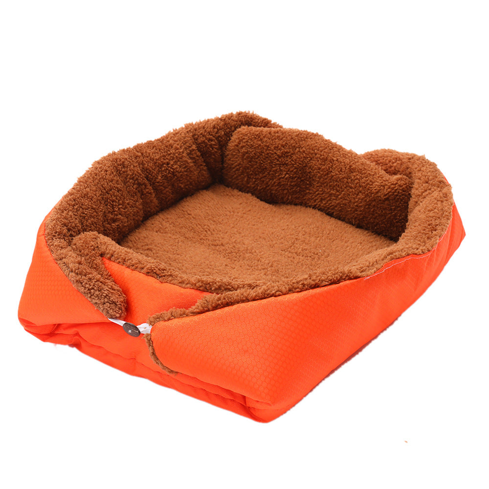 The Cuddler - Pet Bed - 2 in 1 mat with bed