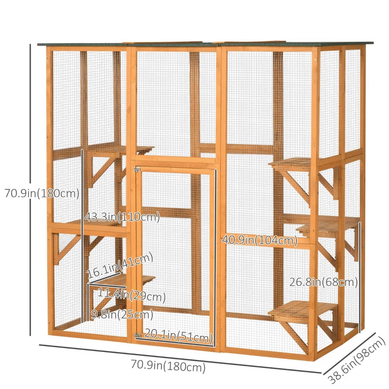 The Alfresco - Catio - Natural Wood