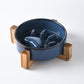Japanese Style Ceramic Slow Feeding Bowl