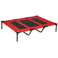 Elevated Pet Bed Raised Dog Cot with Carrying Bag 8" X 36" X 9"