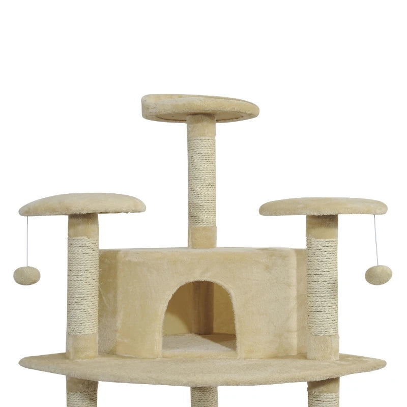 Large 79" Cat Tree Activity Centre for Multiple Cats
