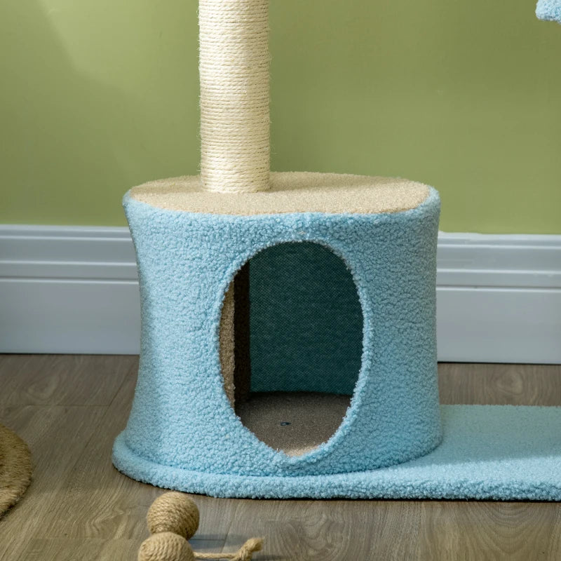 Moon Beam - Cat Tower - Teddy Fleece Nest