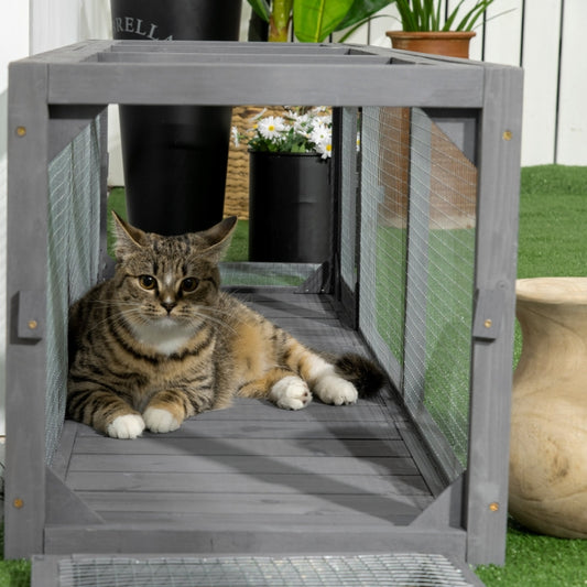 The Junction - Catio Cat Tunnel - With Extendable Design