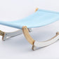 Solid Wood Cat Rocking Hammock Dual Purpose Dual Purpose Cat Hammock - InspirationIncluded
