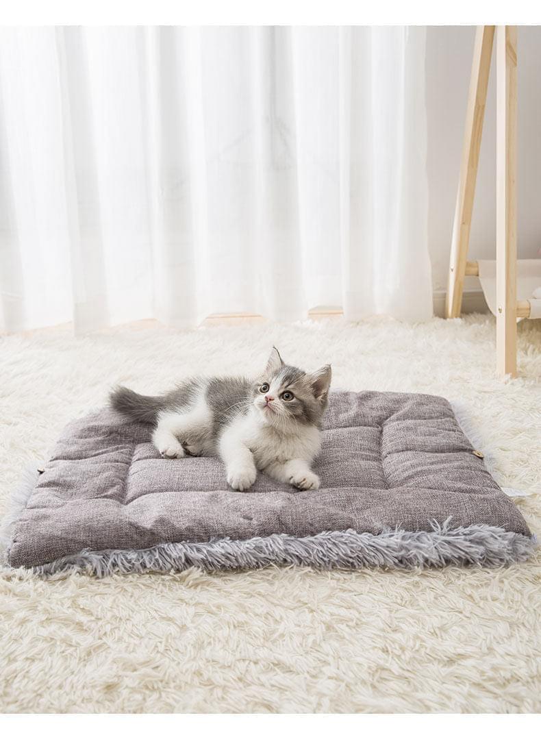 2 in 1 Super Soft Pet Mat and Nest Bed