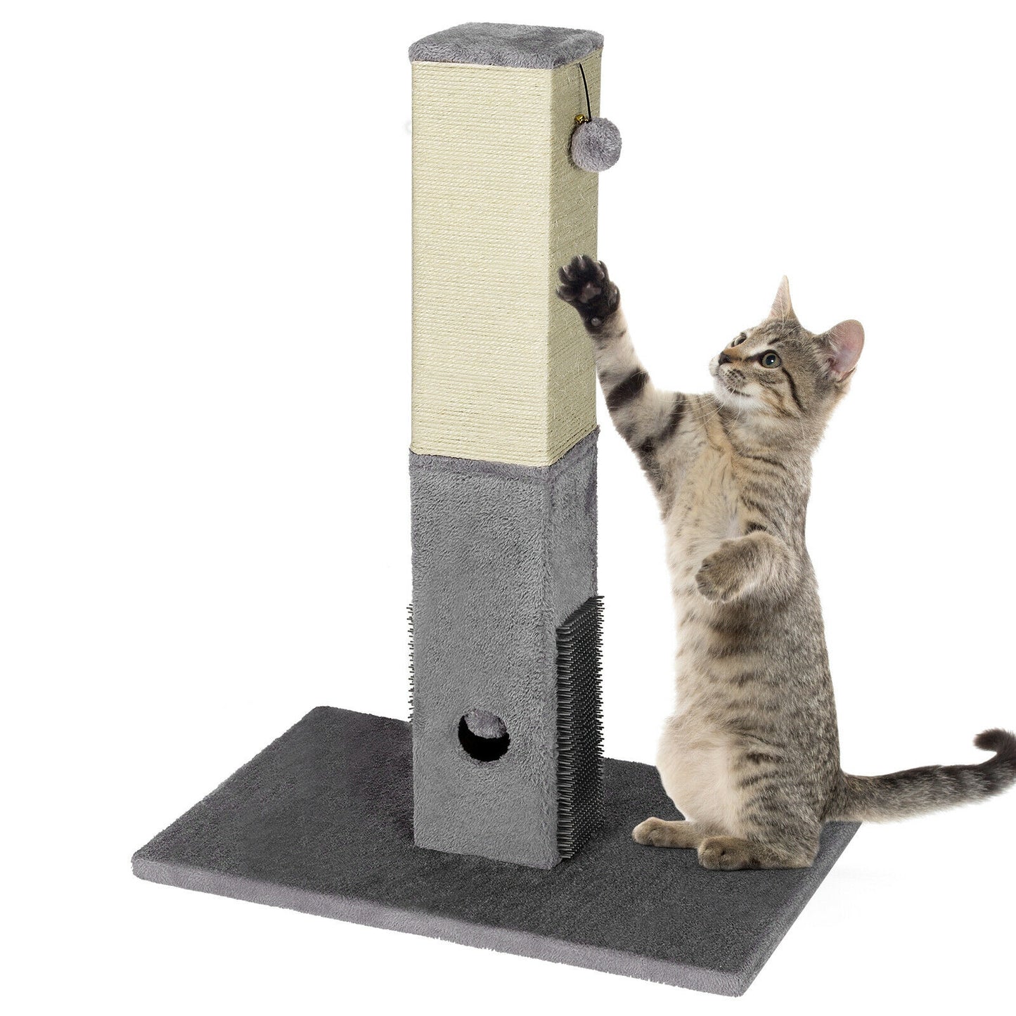 Purrfect Paws - Scratching Post - With Face Massager
