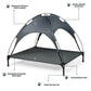 Elevated Outdoor Pet Bed with Removable Canopy Shade-42 Inch