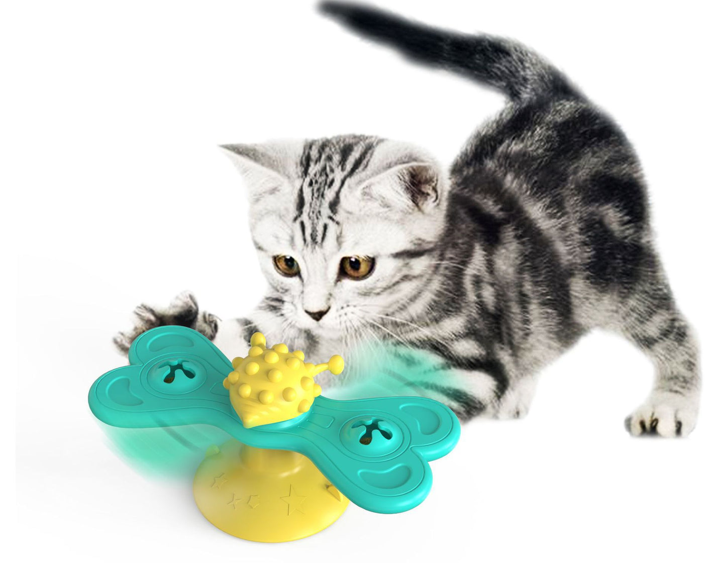 Butterfly Cat Activity Toy Interactive Cat Butterfly - InspirationIncluded