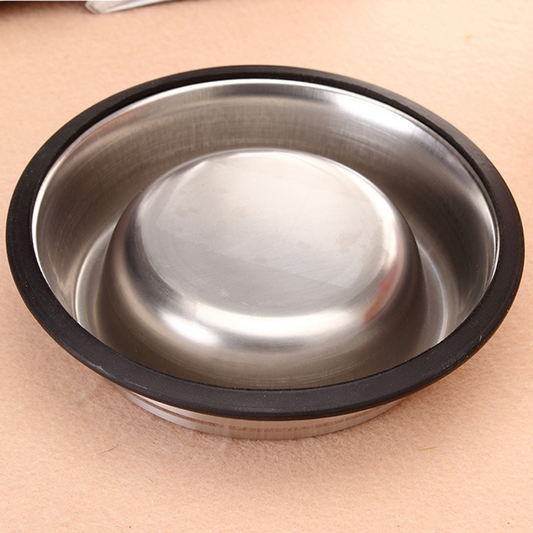 XL Stainless steel pet bowl with Non-Slip Bottom Large Dog Bowl - InspirationIncluded