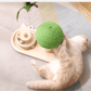2 in 1 Sisal Cat Toy and Scratching Post For Active Play