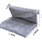 Plush Foldable Cat Bed Hammock With Removable Cover - InspirationIncluded