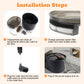 3L Ultra-Quiet Automatic Pet Drinking Fountain with Replacement Filters for Cats and Small Dogs - InspirationIncluded