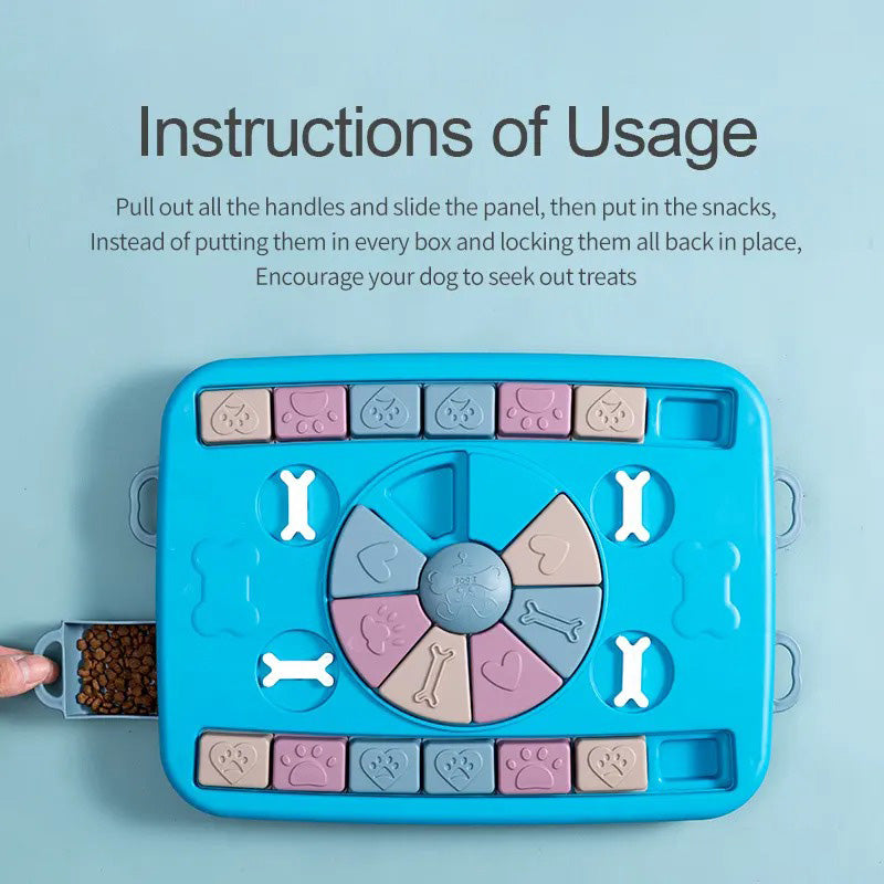 Dog Puzzle Toy Interactive IQ Training for Dogs - InspirationIncluded