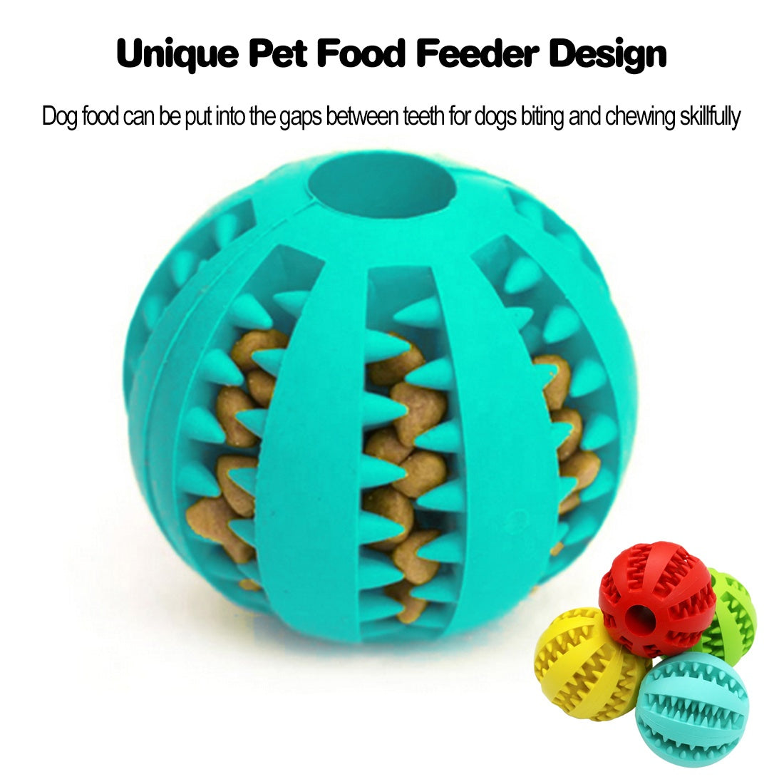 High quality Non-Toxic Solid Rubber Ball Toy Eco-Friendly Toy - InspirationIncluded