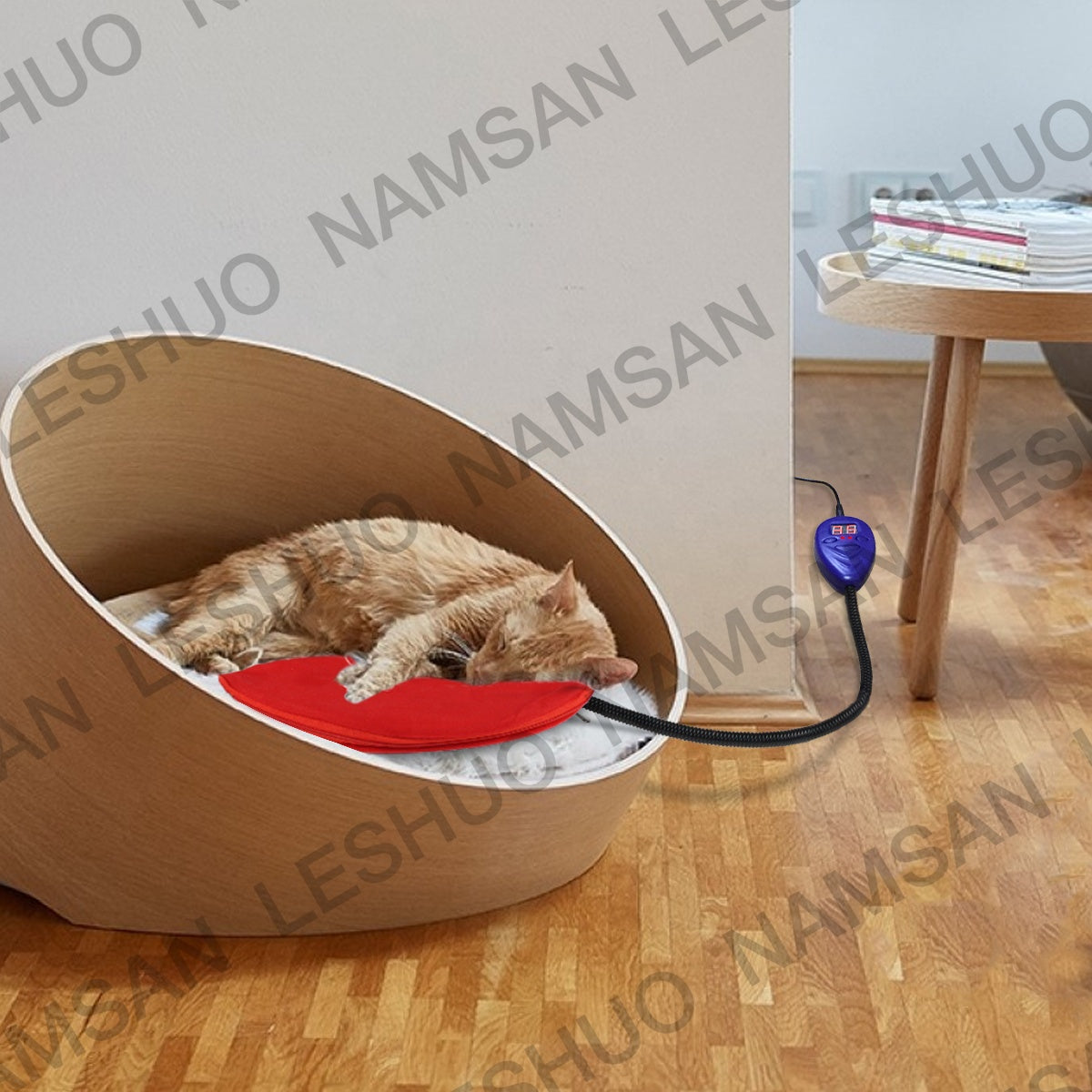 Safe Indoor Cat Dog Electric Heating Blanket with Free Cover Safe indoor pet blanket - InspirationIncluded