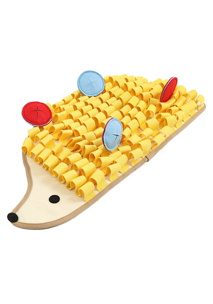 The Hedgehog - Snuffle Mat - Yellow