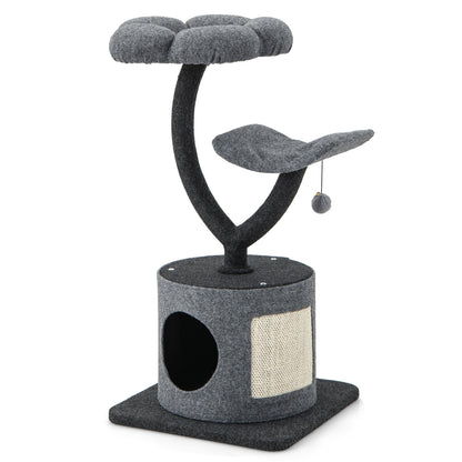 The Snuggler - Cat Tree - Y-shaped Metal Frame
