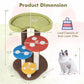 The Enchanted Mushroom - Cat Tree - 3-In-1