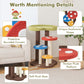 The Enchanted Mushroom - Cat Tree - 3-In-1